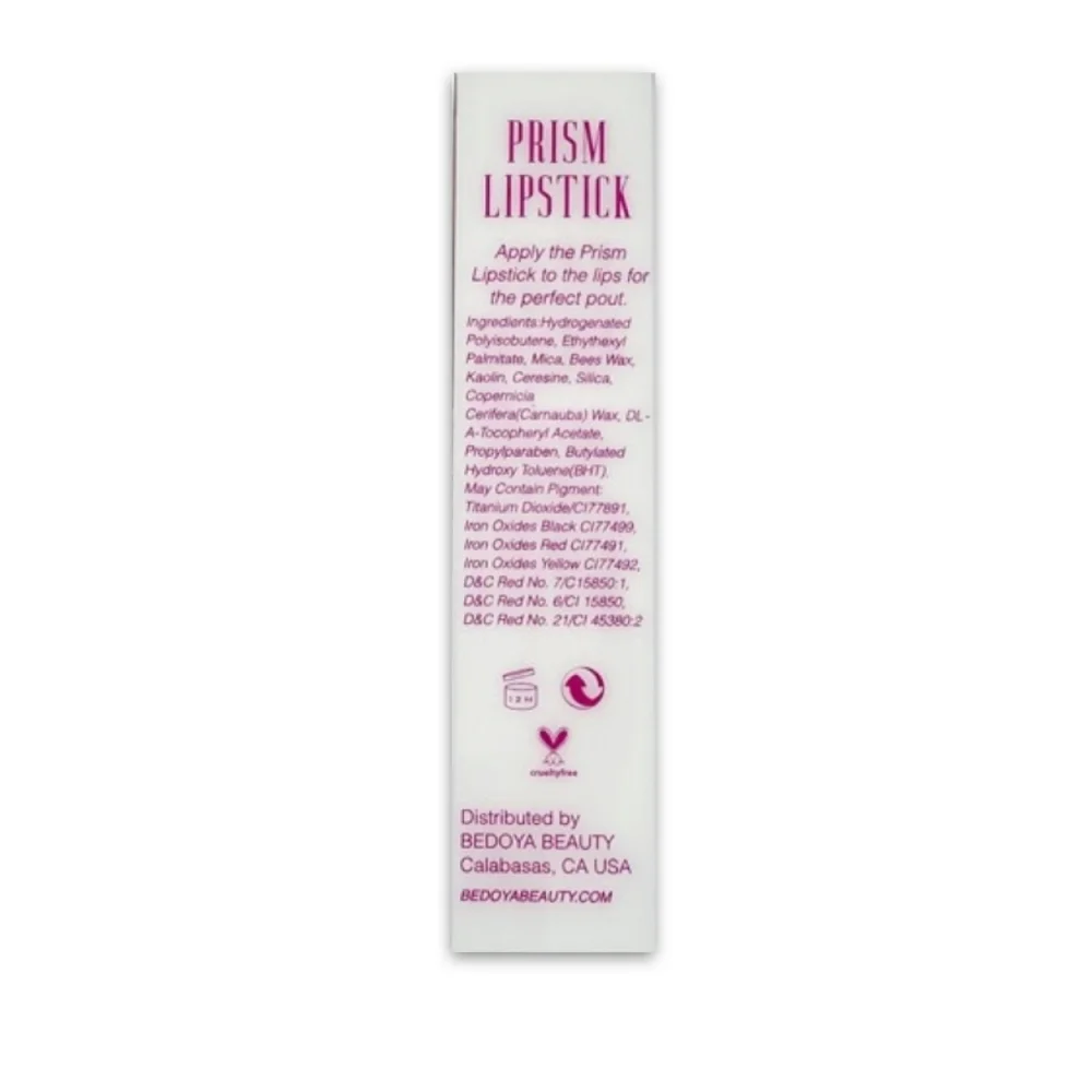 Bedoya Beauty Prism Matte Lipstick Cherry on Top NIB/SEALED